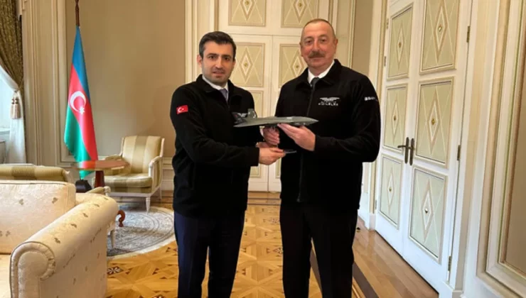 Selçuk Bayraktar’dan Azerbaycan Cumhurbaşkanı İlham Aliyev’e Ziyaret